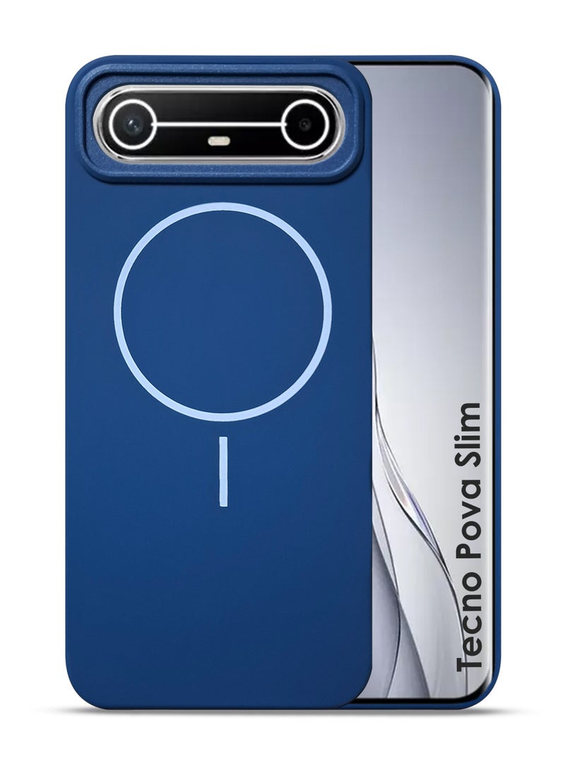 غطاء خلفي من السيليكون لهاتف تكنو بوفا سليم - مصنوع من سيليكون TPU، متين وذو فتحات دقيقة - حماية من الخدوش والغبار والبقع، غطاء مقاوم للصدمات والماء لهاتف تكنو بوفا سليم - Image 1